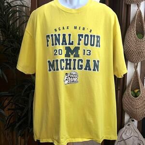 NCAA Men's 2013 Final Four Atlanta Graphic T-Shirt | 2XL | Michigan Basketball